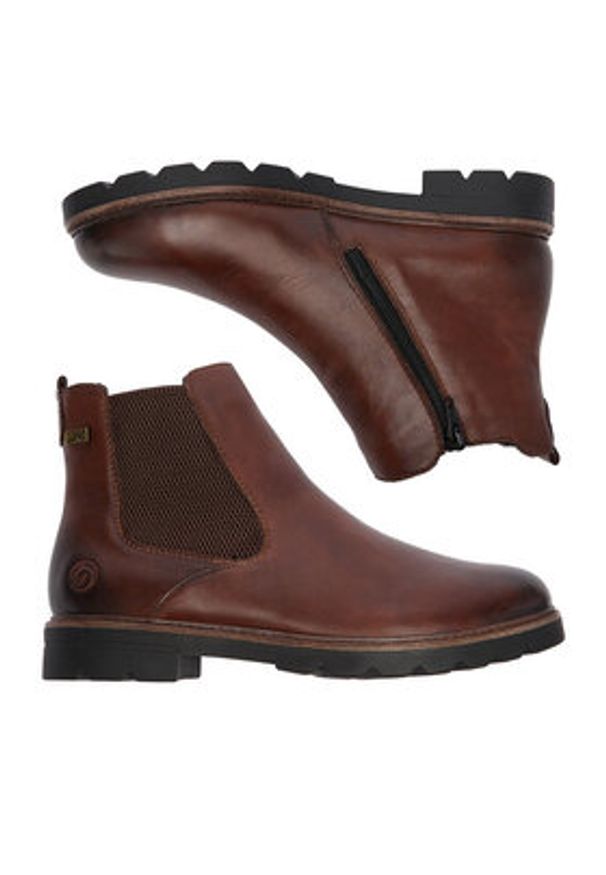 Remonte Botki CEO-D2Q70-22 Brązowy. Kolor: brązowy. Materiał: skóra