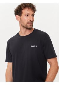 BOSS - Boss T-Shirt 50515620 Granatowy Regular Fit. Kolor: niebieski. Materiał: bawełna #5