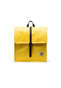Herschel Plecak kolor żółty mały gładki. Kolor: żółty. Wzór: gładki