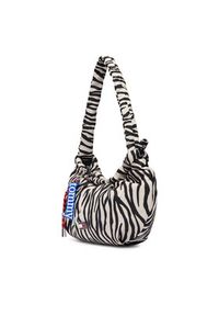 Tommy Jeans Torebka Tjw Icon Charms Zebra Shlder Bag AW0AW18882 Biały. Kolor: biały. Wzór: motyw zwierzęcy #5
