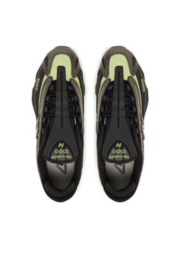 New Balance Sneakersy U10008WZ Czarny. Kolor: czarny. Materiał: skóra