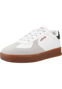 Levi's® - Buty LEVI'S GABHAN Biały. Okazja: na co dzień. Kolor: biały. Materiał: syntetyk, tkanina