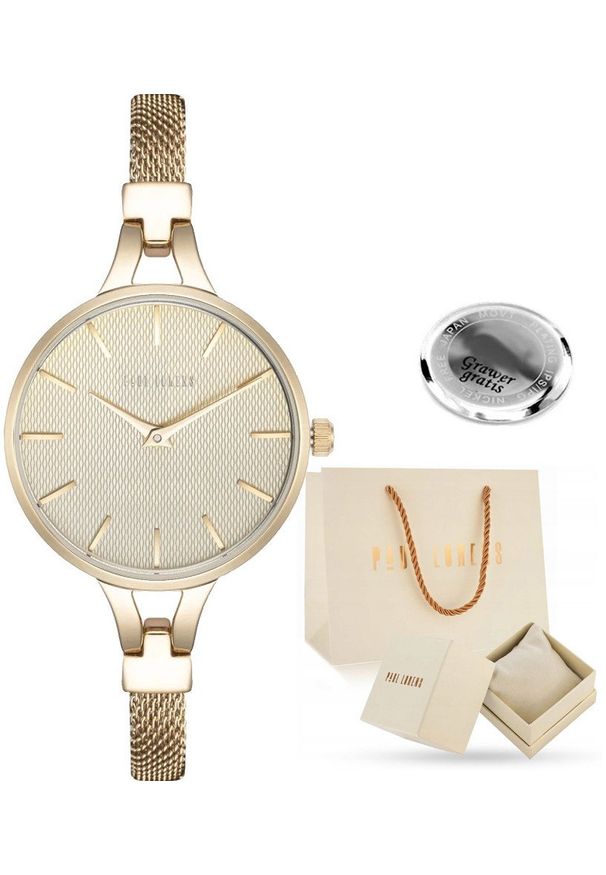 Zegarek damski Paul Lorens SEKATA-4D1 Z GRAWEREM