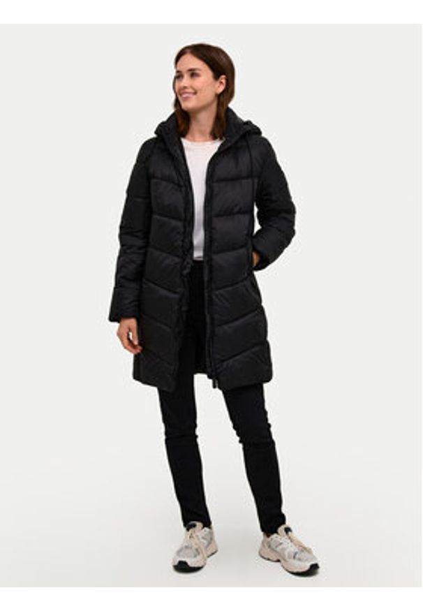 Kaffe Kurtka zimowa Susanne 10508810 Czarny Regular Fit. Kolor: czarny. Materiał: syntetyk. Sezon: zima