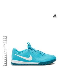 Nike Buty do piłki nożnej Jr Phantom Gx II Academy Tf FJ2608 400 Niebieski. Kolor: niebieski. Materiał: skóra #4