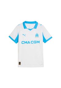 Puma - Domowy strój dziecięcy OM 2025/26. Kolor: biały. Sport: piłka nożna #1