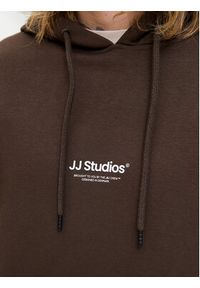 Jack & Jones Bluza Soho 12278789 Brązowy Relaxed Fit. Kolor: brązowy. Materiał: bawełna #4
