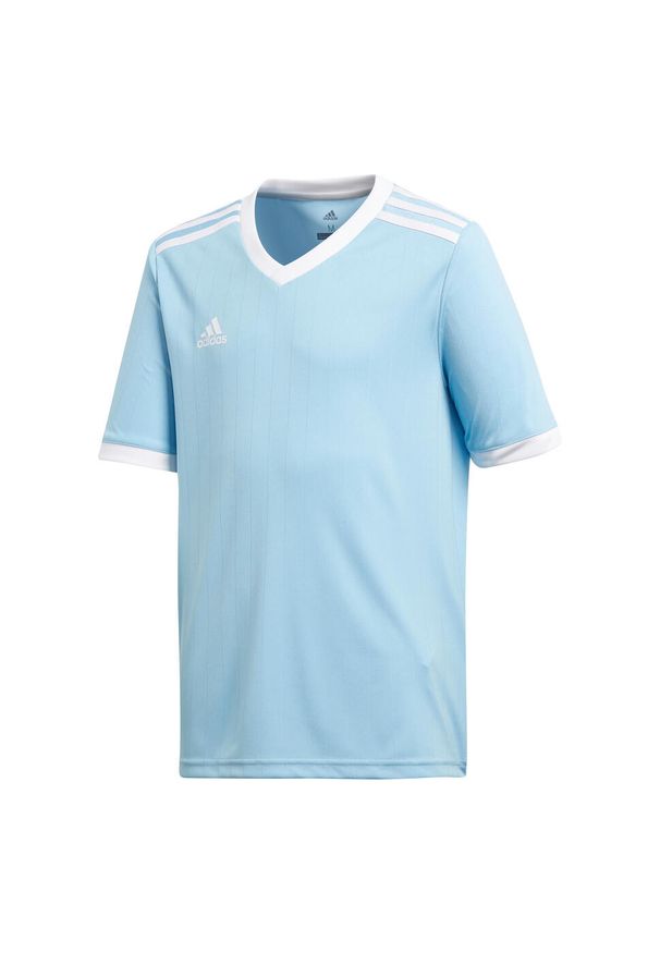 Adidas - Koszulka piłkarska dla dzieci adidas Tabela 18 Jersey junior. Kolor: niebieski. Materiał: jersey. Sport: piłka nożna