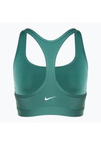 Biustonosz treningowy Nike Pro Swoosh Light Support. Kolor: zielony