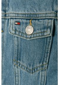 TOMMY HILFIGER - Tommy Hilfiger - Kurtka jeansowa dziecięca 128-176 cm. Okazja: na co dzień. Typ kołnierza: bez kaptura. Kolor: niebieski. Materiał: jeans. Styl: casual #2