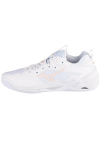 Mizuno - Buty do piłki ręcznej damskie, Wave Stealth Neo II. Kolor: wielokolorowy, biały, różowy. Materiał: materiał, syntetyk. Model: Mizuno Wave. Sport: piłka ręczna #2