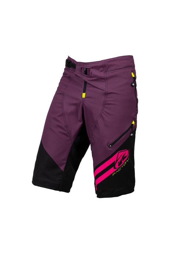 KENNY - Krótki Kenny Factory. Kolor: fioletowy. Długość: krótkie