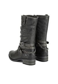 Mustang Kozaki 1229-605 Szary. Kolor: szary. Materiał: materiał #6