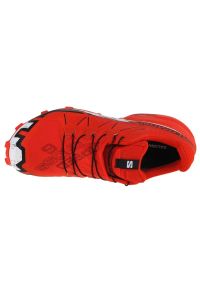 salomon - Buty do biegania Salomon Speedcross 6 Gtx M 417390 czerwone. Zapięcie: sznurówki. Kolor: czerwony. Materiał: tkanina, syntetyk. Szerokość cholewki: normalna. Model: Salomon Speedcross #3