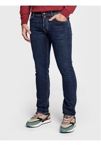 Jacob Cohën Jeansy Nick U Q E06 32 S 3624 Granatowy Slim Fit. Kolor: niebieski