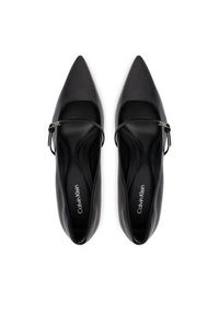 Calvin Klein Czółenka Ess Stiletto 70 Mj Lth Hdw HW0HW02952 Czarny. Kolor: czarny. Materiał: skóra #5