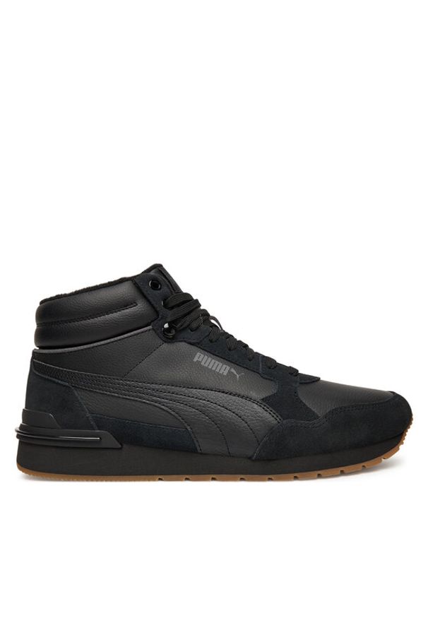 Puma Sneakersy St Runner V4 Mid Sd 402894 01 Czarny. Kolor: czarny. Materiał: skóra