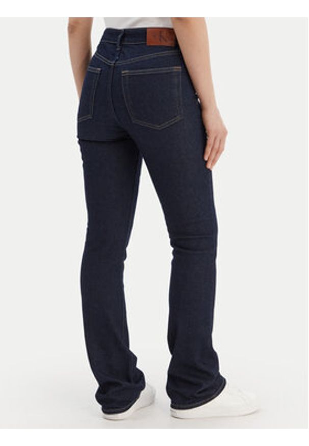Calvin Klein Jeans Jeansy LV047D732G Granatowy Bootcut Fit. Kolor: niebieski