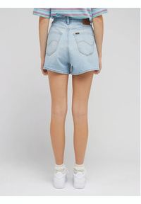 Lee Szorty jeansowe Carol L37CHGB33 112330588 Błękitny Regular Fit. Kolor: niebieski. Materiał: bawełna, lyocell #3