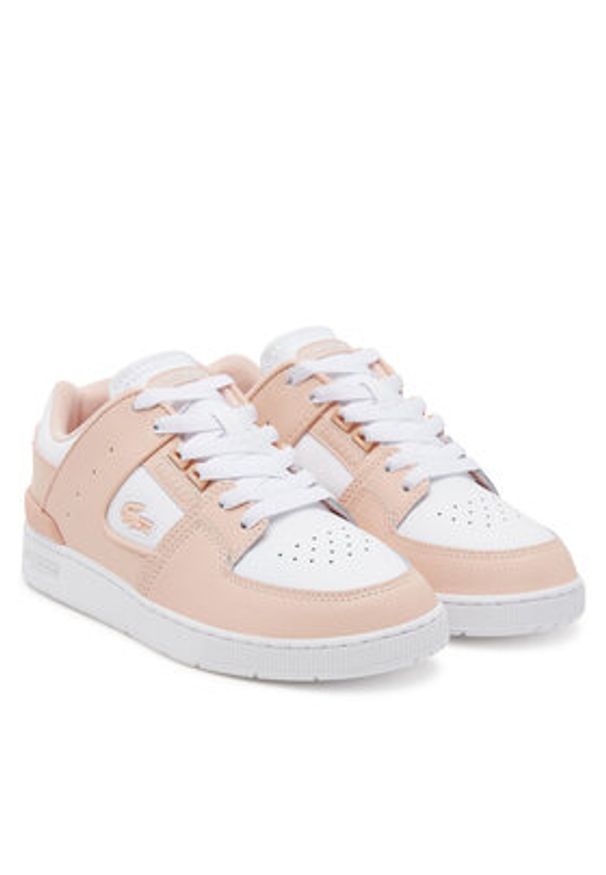 Lacoste Sneakersy 7-49SFA0042 Biały. Kolor: biały. Materiał: skóra