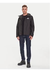 Helly Hansen Kurtka przeciwdeszczowa Seven 62047 Czarny Regular Fit. Kolor: czarny. Materiał: syntetyk #3