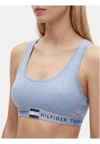 TOMMY HILFIGER - Tommy Hilfiger Biustonosz top UW0UW06221 Niebieski jasny. Kolor: niebieski. Materiał: bawełna #2