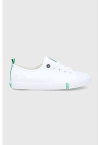 Big-Star - Big Star - Tenisówki. Nosek buta: okrągły. Zapięcie: sznurówki. Kolor: biały. Materiał: guma #1