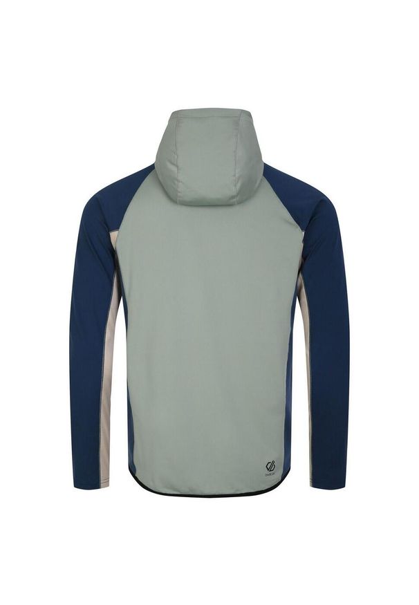 DARE 2B - Męska Warstwa Środkowa Assimlilate II Core Stretch Midlayer. Kolor: szary, niebieski, zielony, wielokolorowy. Sport: turystyka piesza