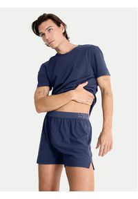 Sloggi Bokserki 10215473 Granatowy. Kolor: niebieski. Materiał: bawełna #2