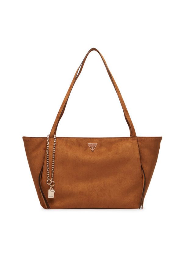 Guess Torebka Devon HWSG97 45230 Brązowy jasny. Kolor: brązowy