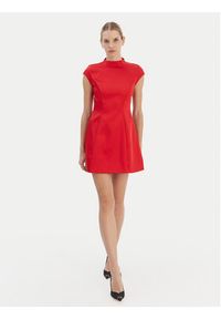 BARDOT - Bardot Sukienka koktajlowa Delphi 59329DB2 Czerwony Slim Fit. Kolor: czerwony. Materiał: syntetyk. Styl: wizytowy #3