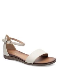 Clara Barson Sandały MAGNA WS5811-01 Beżowy. Kolor: beżowy. Materiał: materiał #3