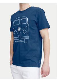 Blend T-Shirt 20716993 Niebieski Regular Fit. Kolor: niebieski. Materiał: bawełna