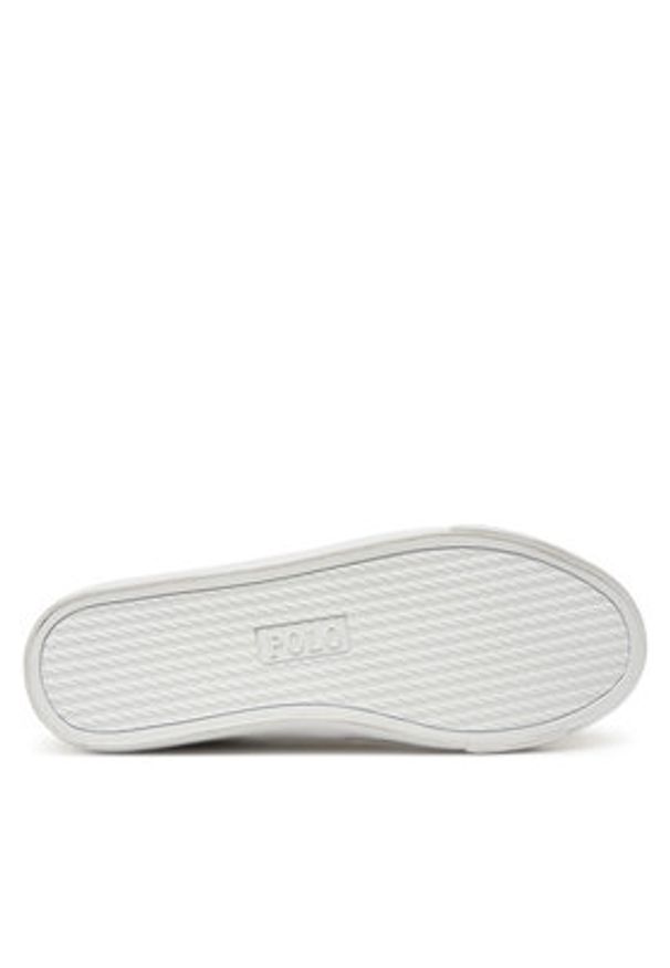 Polo Ralph Lauren Sneakersy Ryley RL02447103 Biały. Kolor: biały. Materiał: skóra