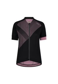 Damski jersey CMP. Kolor: czarny. Materiał: jersey. Sport: kolarstwo #1