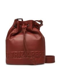 Patrizia Pepe Torebka 2B0126/L113 Brązowy. Kolor: brązowy. Materiał: skórzane #1