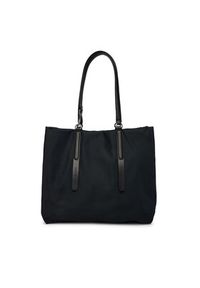 TOMMY HILFIGER - Tommy Hilfiger Torebka Th Elevated Nylon Tote AW0AW18406 Czarny. Kolor: czarny #5
