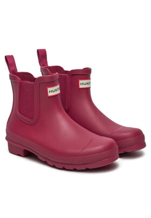 Hunter Kalosze WFS2078RMA Bordowy. Kolor: czerwony. Materiał: syntetyk