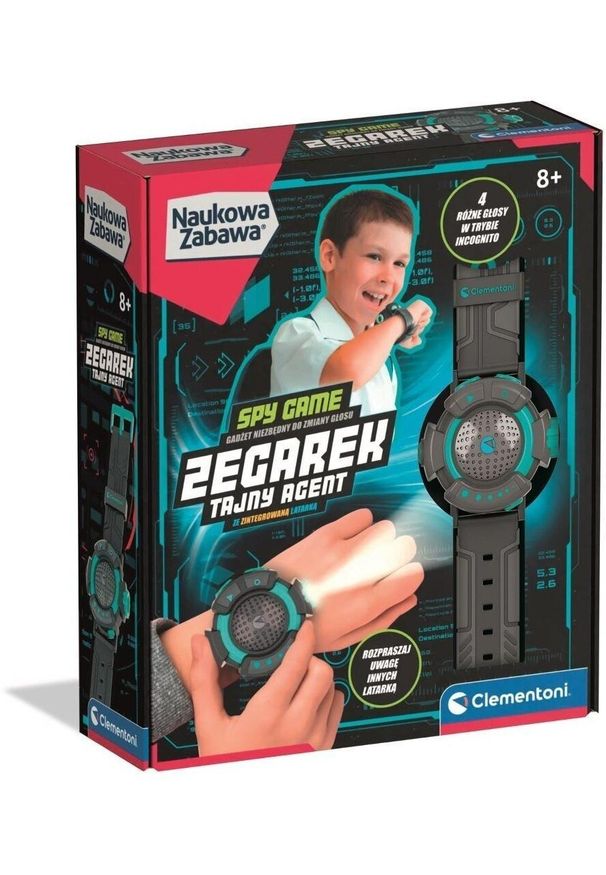 Clementoni - Zegarek Tajny Agent