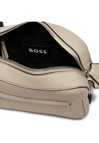 BOSS - Boss Torebka Elowen Crossbody 50517051 Beżowy. Kolor: beżowy. Materiał: skórzane #5