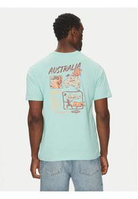 Billabong T-Shirt EBYZT00294 Niebieski Regular Fit. Kolor: niebieski. Materiał: bawełna