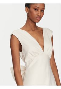 YAS Sukienka wieczorowa Dottea 26036356 Écru Regular Fit. Materiał: syntetyk. Styl: wizytowy #4