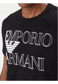 Emporio Armani T-Shirt EM000574 AF20434 UC001 Czarny Regular Fit. Kolor: czarny. Materiał: bawełna #3