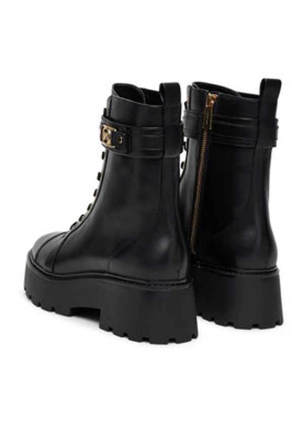 MICHAEL Michael Kors Trzewiki Mandy 40T5MAFE5L Czarny. Kolor: czarny. Materiał: skóra