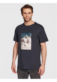 !SOLID - Solid T-Shirt Daunte 21107309 Granatowy Casual Fit. Okazja: na co dzień. Kolor: niebieski. Materiał: bawełna. Styl: casual