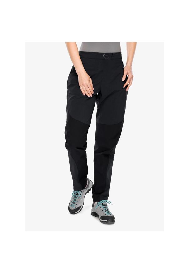 Spodnie trekkingowe damskie Rab Torque Pants. Kolor: czarny. Sport: turystyka piesza