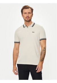 BOSS - Boss Polo Paddy 50469055 Écru Regular Fit. Typ kołnierza: polo. Materiał: bawełna #1