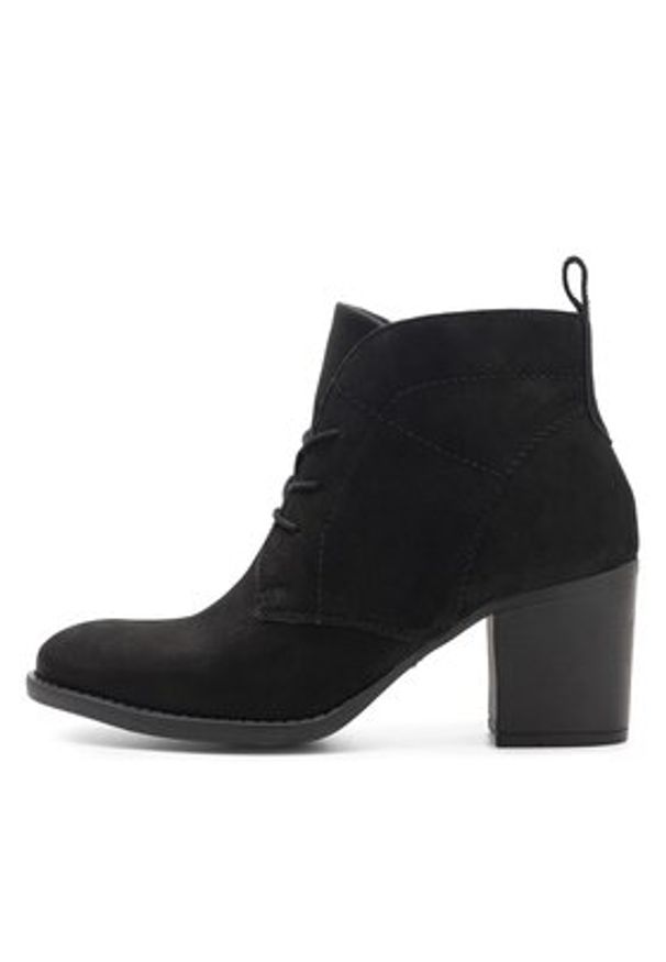 Lasocki Trzewiki WI23-RUTH-04 Czarny. Kolor: czarny. Materiał: nubuk, skóra