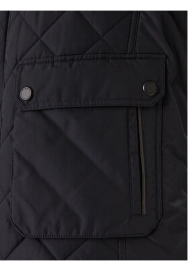 Bugatti Kurtka przejściowa 977800-99052 Granatowy Regular Fit. Kolor: niebieski. Materiał: syntetyk