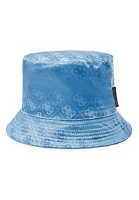 Guess Kapelusz Bucket Not Coordinated Headwear AW9321 POL01 Niebieski. Kolor: niebieski. Materiał: materiał #3